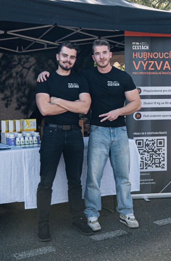 Pepa a Tobiáš na akci pro řidiče